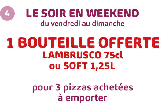 MENU WEEK-END